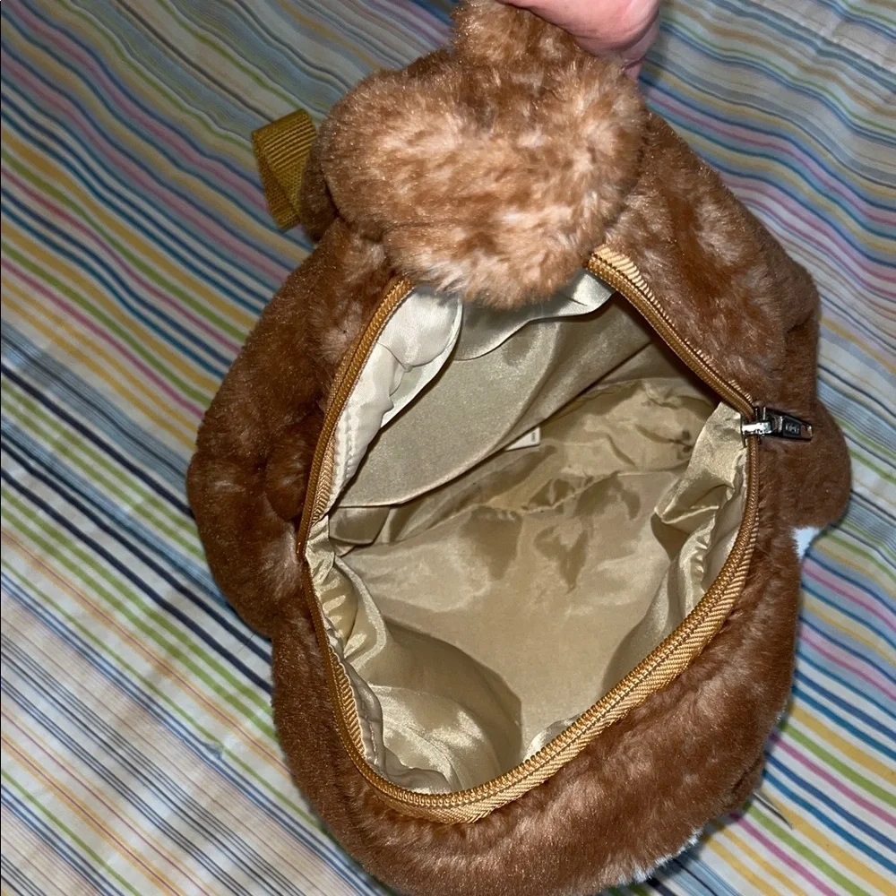 Brown and Cream Kids‎ Animal Backpack